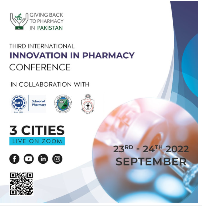 Scientific Program 3rd Annual Innovation in Pharmacy Conference (2022)